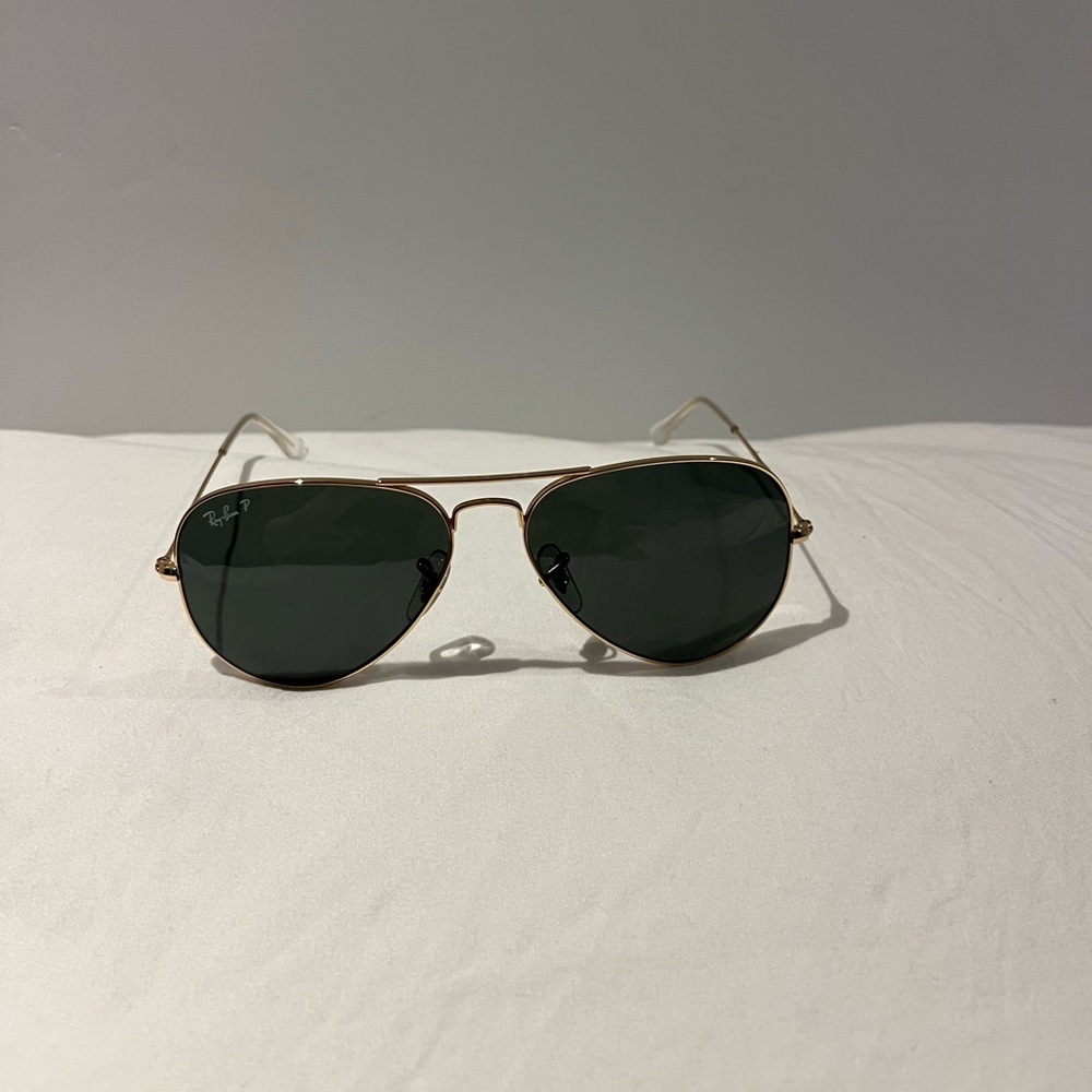 ray-ban polarized aviator sunglasses